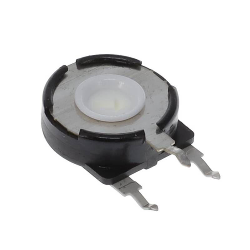 PT15 Imported Spanish PIHÉR Potentiometer, 470K Oval Hole, Horizontal Type, 3 - pin Adjustable Resistor with a Diameter of 15MM.
