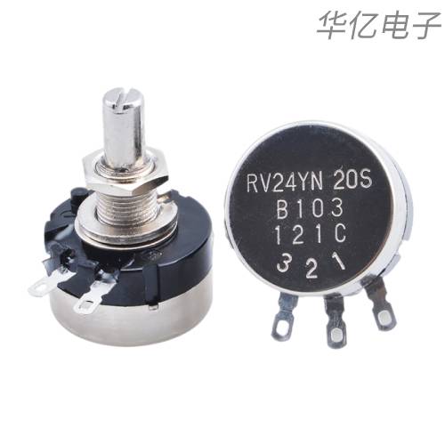 RV24YN20S Single-turn Carbon Film Rotary Potentiometer